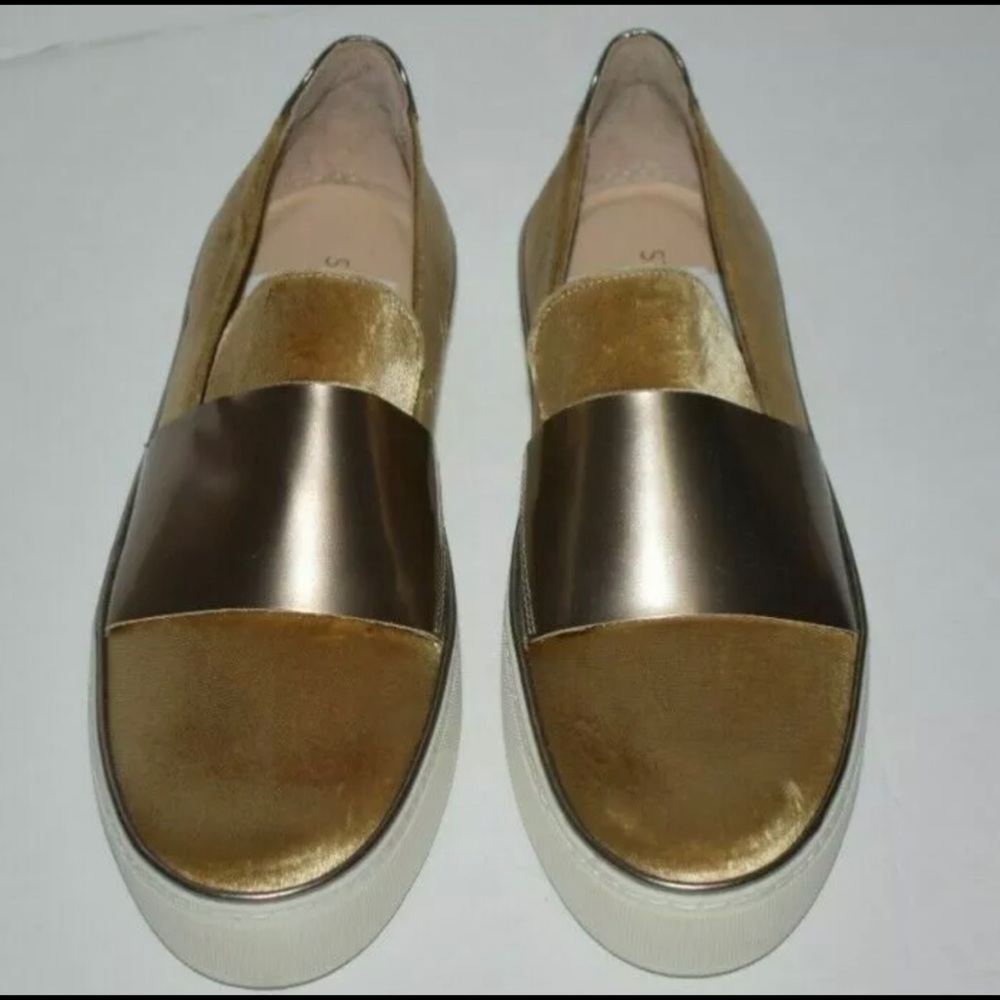 Stuart Weitzman Boyband Velvet Slip-On Sneaker